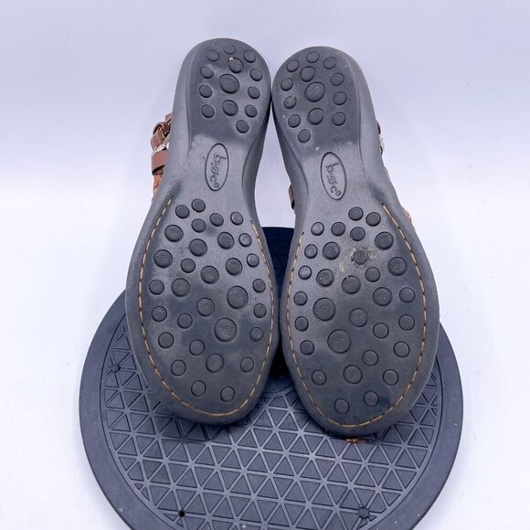 BOC BORN  Concept Lauper Braided Thong Comfort Sandals Brown Size 8 - Picture 6 of 9